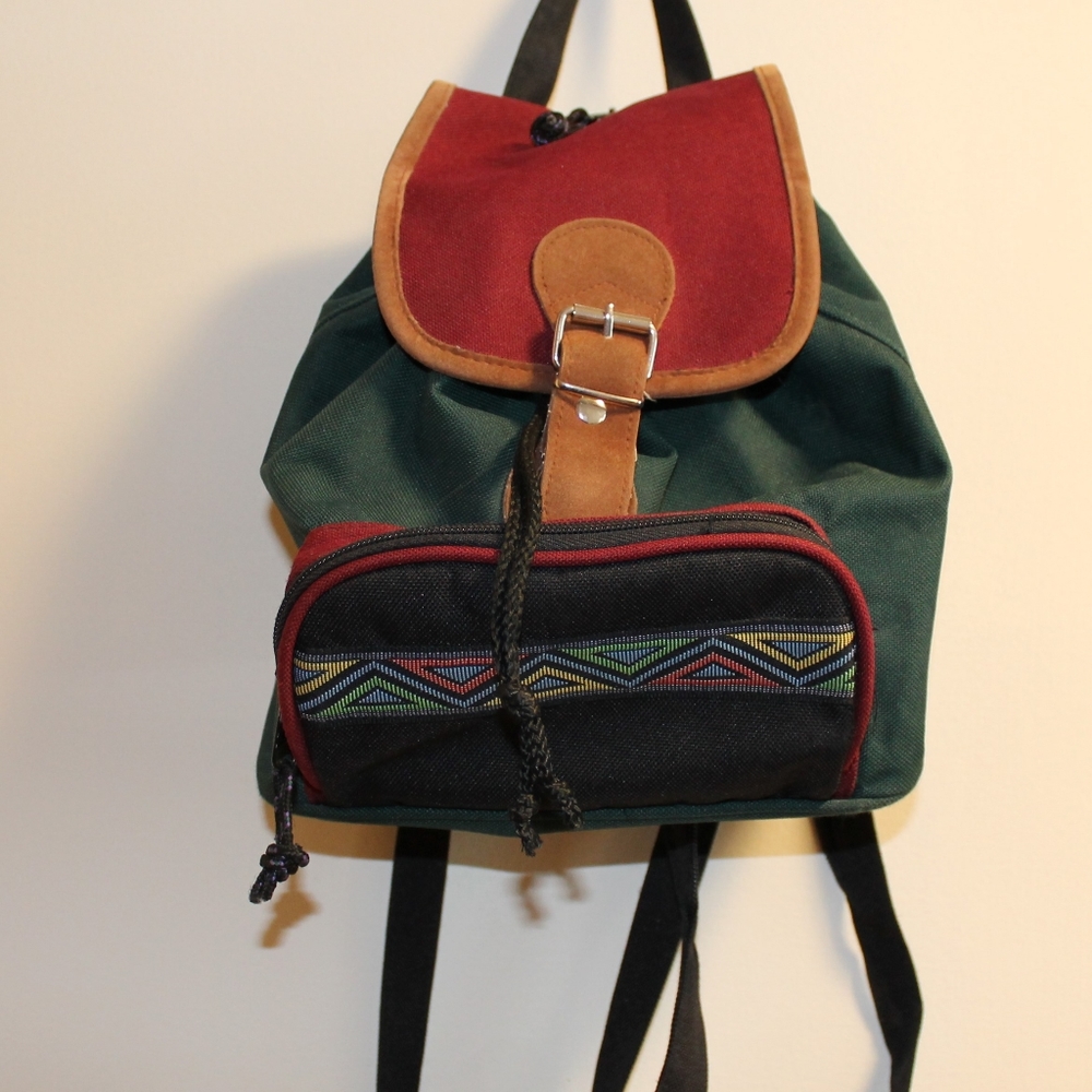 👄Mini canvas backpack👄